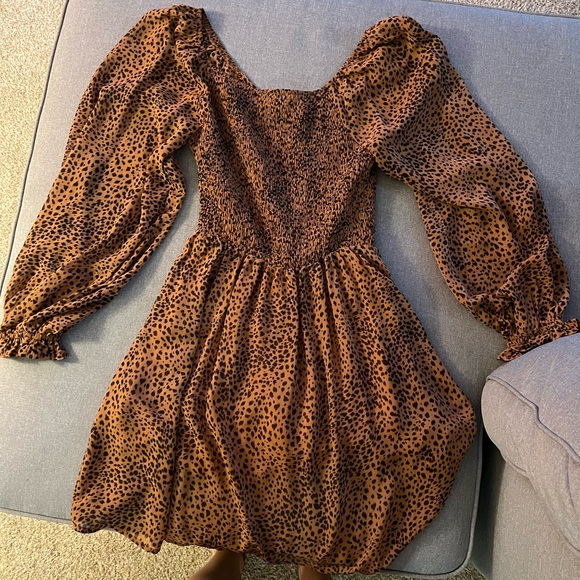 Cheetah Print Dress - Picture 3 of 3